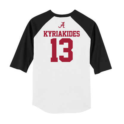 Alabama - NCAA Women's Volleyball : Maggie Kyriakides - USA Raglan Raglan Shirt-1