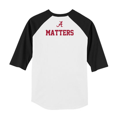 Alabama - NCAA Women's Gymnastics : McKenzie Matters - USA Raglan Raglan Shirt-1