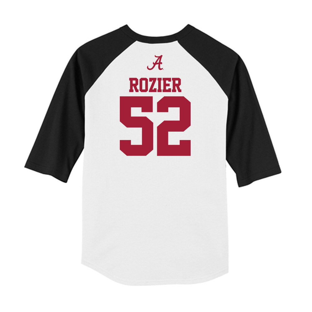 Alabama - NCAA Football : Alex Rozier - USA Raglan Raglan Shirt-1