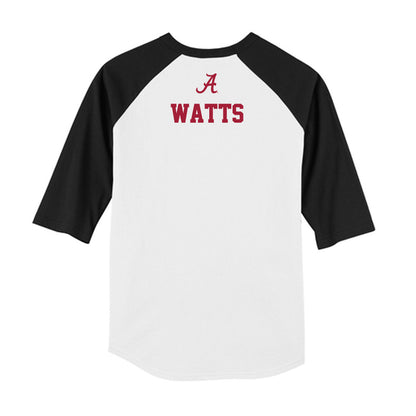 Alabama - NCAA Women's Swimming & Diving : Stella Watts - USA Raglan Raglan Shirt-1