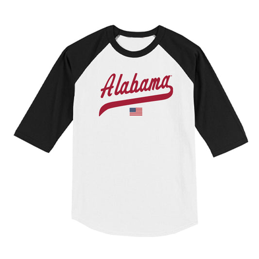 Alabama - NCAA Football : Bear Fretwell - USA Raglan Raglan Shirt-0