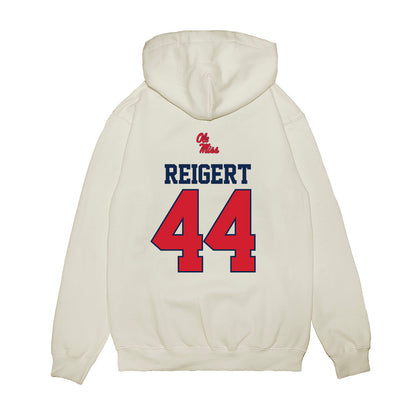 Ole Miss - NCAA Baseball : Jake Reigert - USA Premium Hooded Sweatshirt-1