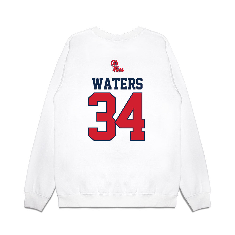 Ole Miss - NCAA Baseball : Landon Waters - USA Premium Crewneck Sweatshirt-1