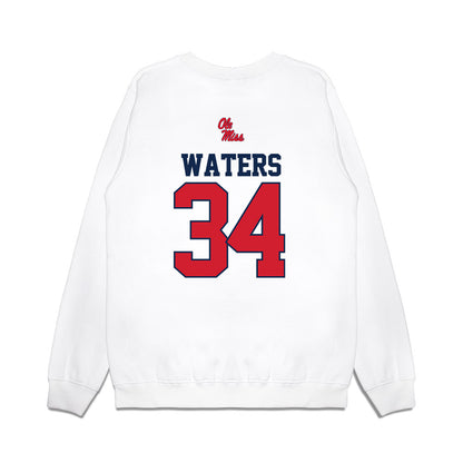 Ole Miss - NCAA Baseball : Landon Waters - USA Premium Crewneck Sweatshirt-1