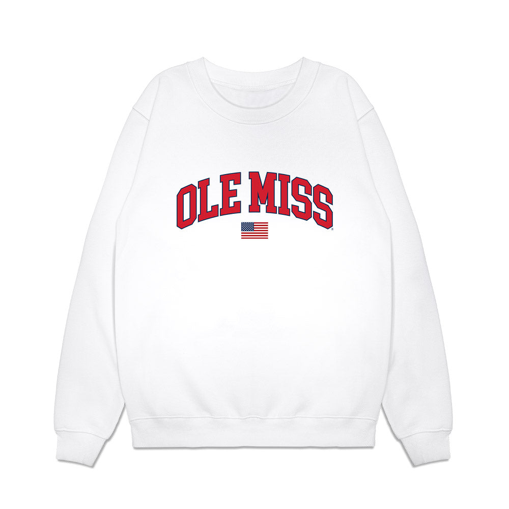Ole Miss - NCAA Baseball : Daniel Pacella - USA Premium Crewneck Sweatshirt-0