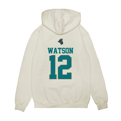 Coastal Carolina - NCAA Baseball : Rex Watson - USA Premium Hooded Sweatshirt-1