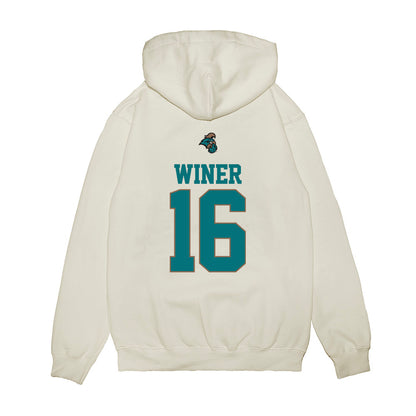 Coastal Carolina - NCAA Baseball : Jackson Winer - USA Premium Hooded Sweatshirt-1