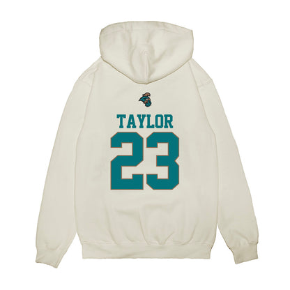 Coastal Carolina - NCAA Baseball : Jordan Taylor - USA Premium Hooded Sweatshirt-1