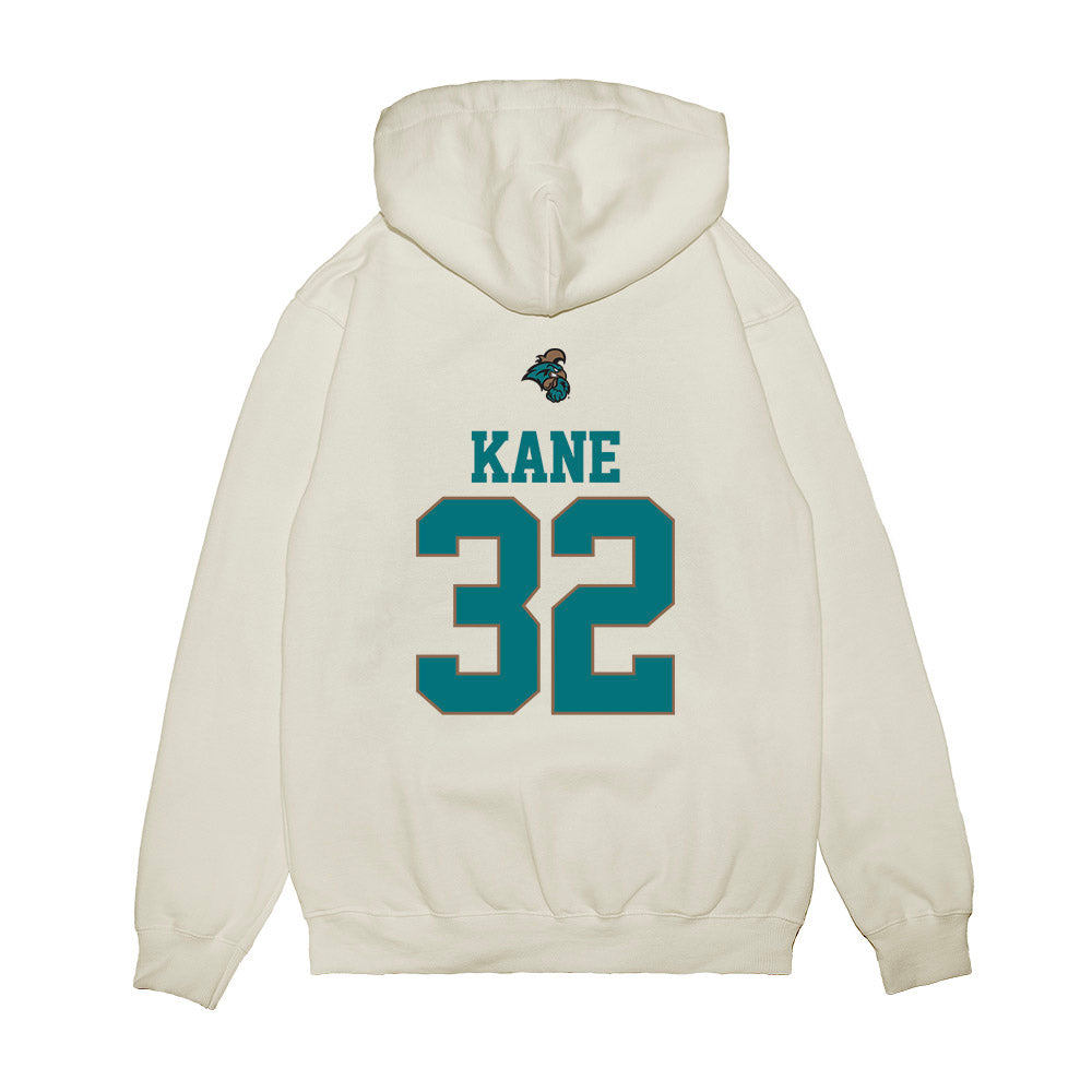 Coastal Carolina - NCAA Baseball : Connor Kane - USA Premium Hooded Sweatshirt-1