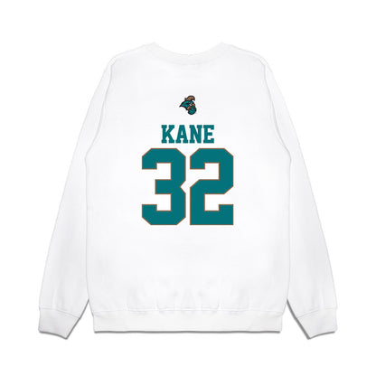 Coastal Carolina - NCAA Baseball : Connor Kane - USA Premium Crewneck Sweatshirt-1