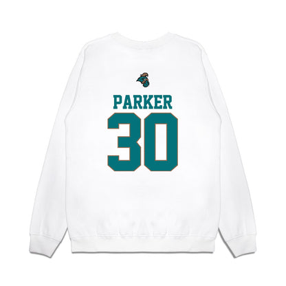 Coastal Carolina - NCAA Baseball : Daniel Parker - USA Premium Crewneck Sweatshirt-1
