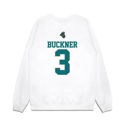 Coastal Carolina - NCAA Baseball : Lukas Buckner - USA Premium Crewneck Sweatshirt-1