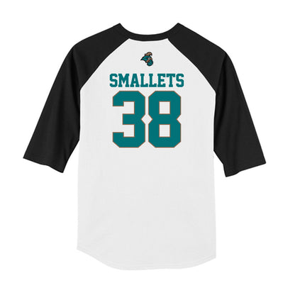 Coastal Carolina - NCAA Baseball : Jackson Smallets - USA Raglan Shirt-1