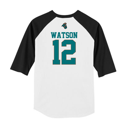Coastal Carolina - NCAA Baseball : Rex Watson - USA Raglan Shirt-1