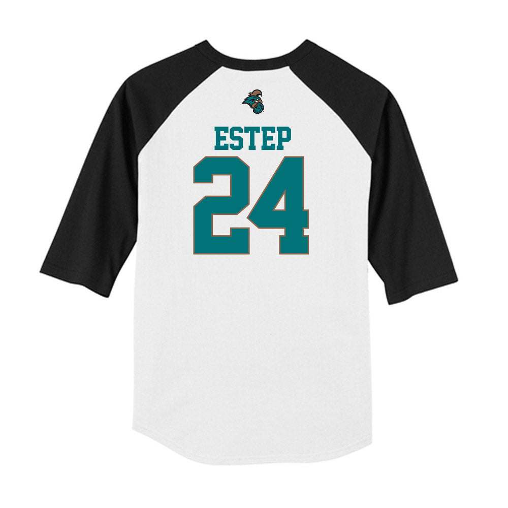 Coastal Carolina - NCAA Baseball : Brice Estep - USA Raglan Shirt-1
