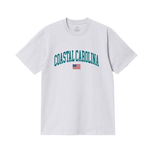 Coastal Carolina - NCAA Baseball : Nahdir Jackson - USA Comfort Colors T-Shirt-0