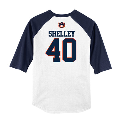 Auburn - NCAA Baseball : Wade Shelley - USA Raglan Shirt-1