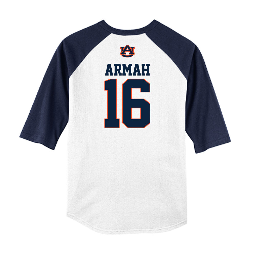 Auburn - NCAA Baseball : Clayton Armah - USA Raglan Shirt-1