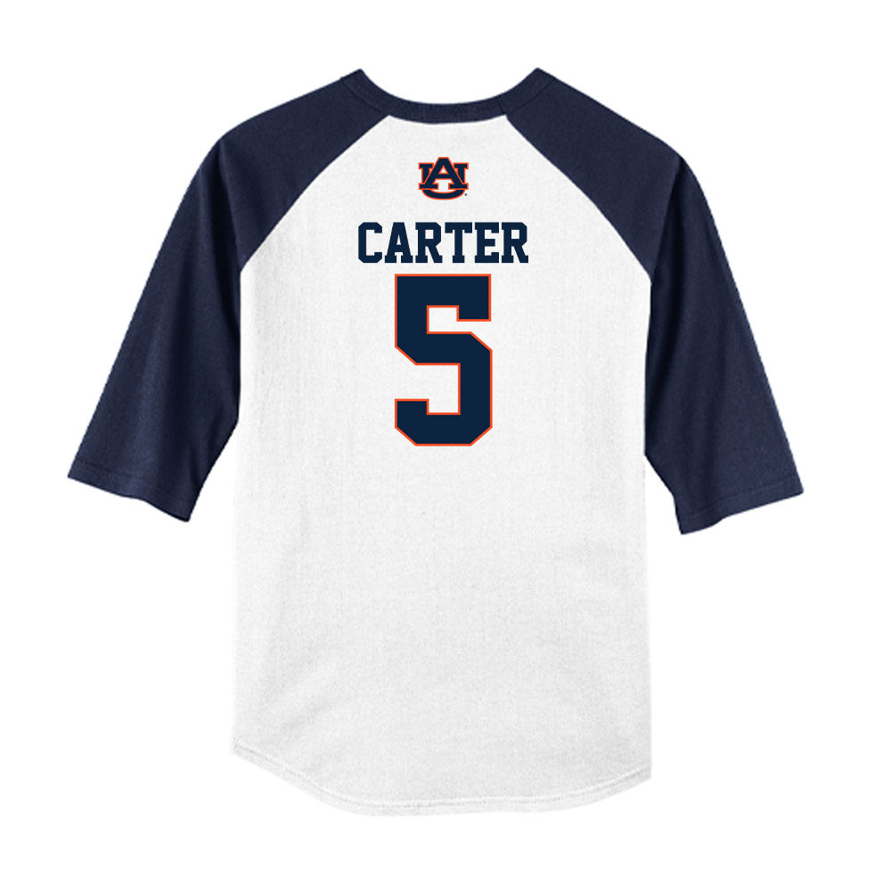 Auburn - NCAA Baseball : Bristol Carter - USA Raglan Shirt-1