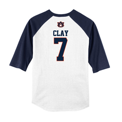 Auburn - NCAA Baseball : Todd Clay - USA Raglan Shirt-1
