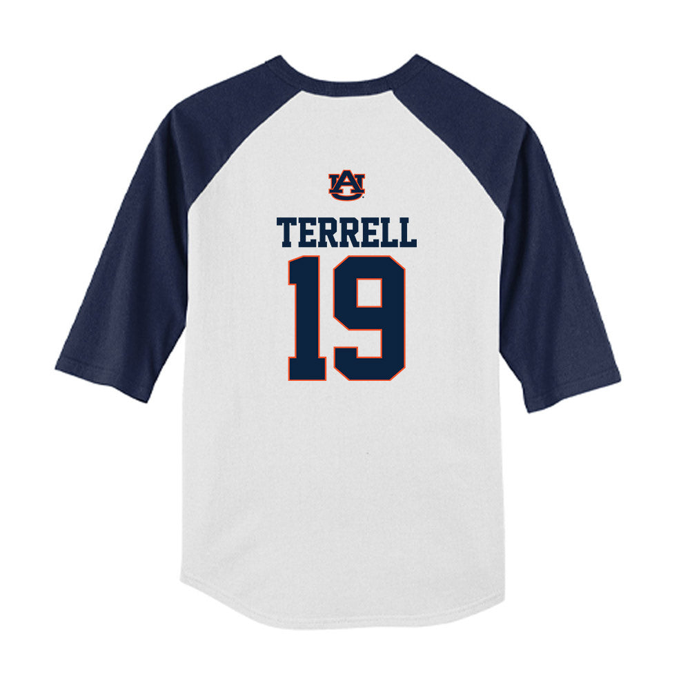 Auburn - NCAA Baseball : Bub Terrell - USA Raglan Youth Raglan T-Shirt-1