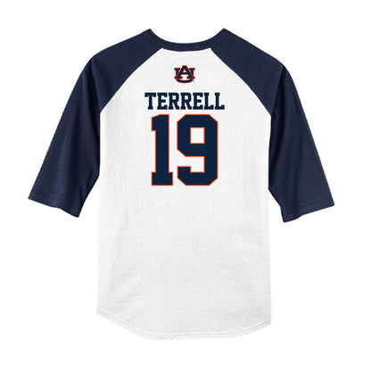 Auburn - NCAA Baseball : Bub Terrell - USA Raglan Raglan Shirt-1