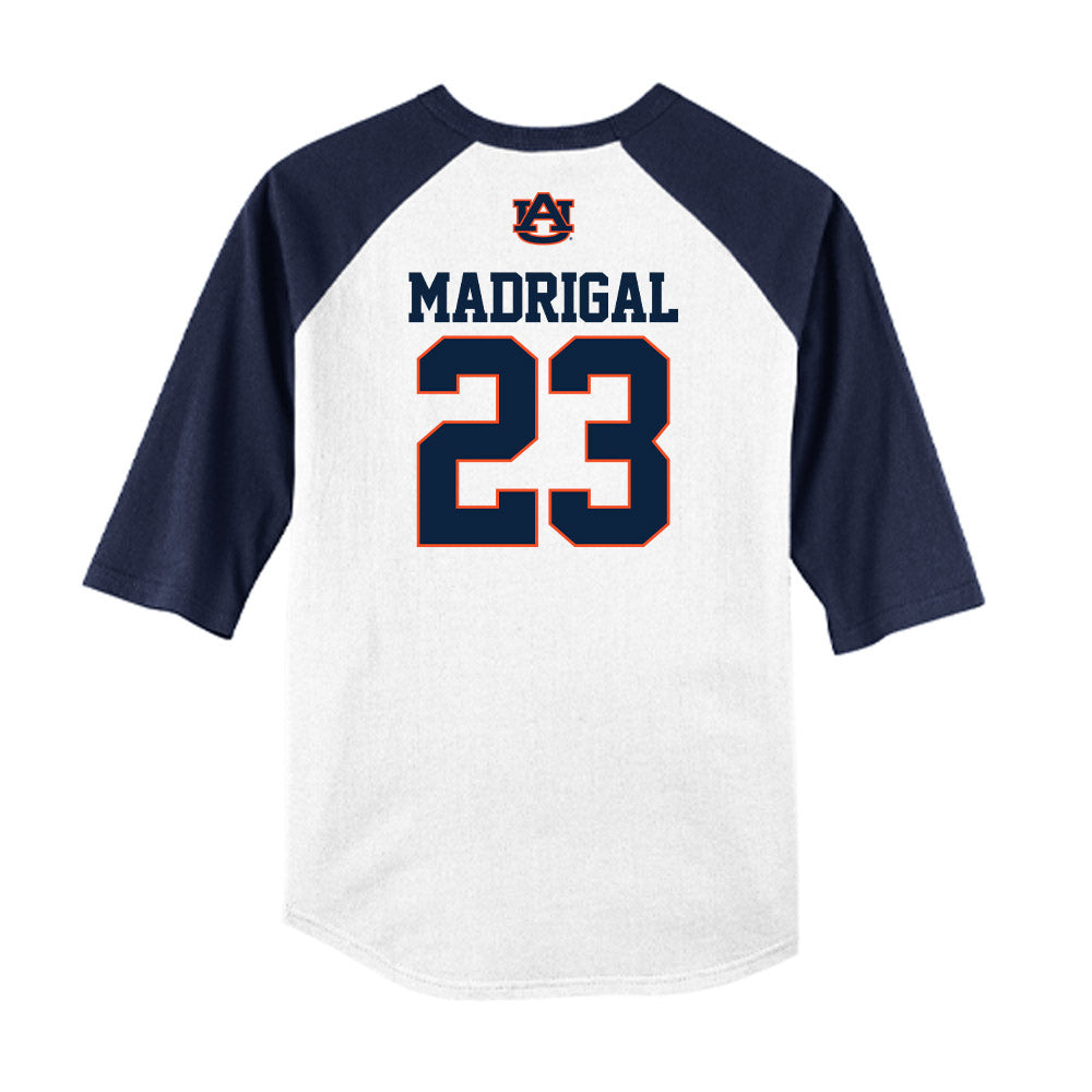 Auburn - NCAA Baseball : Eddie Madrigal - USA Raglan Shirt-1