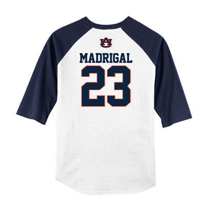 Auburn - NCAA Baseball : Eddie Madrigal - USA Raglan Shirt-1