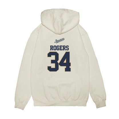 Georgia Tech - NCAA Baseball : Drew Rogers - USA Premium Hooded Sweatshirt-1
