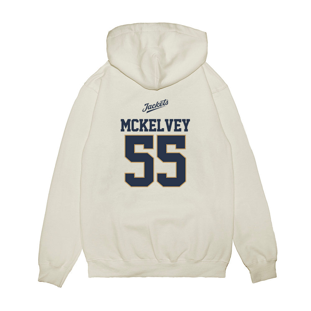 Georgia Tech - NCAA Baseball : Adam Mckelvey - USA Premium Hooded Sweatshirt-1