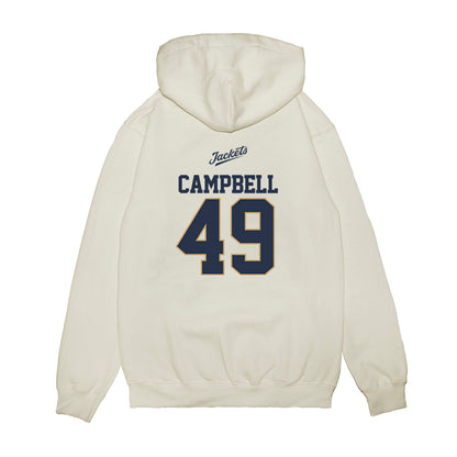 Georgia Tech - NCAA Baseball : Kayden Campbell - USA Premium Hooded Sweatshirt-1