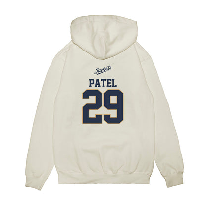 Georgia Tech - NCAA Baseball : Mason Patel - USA Premium Hooded Sweatshirt-1