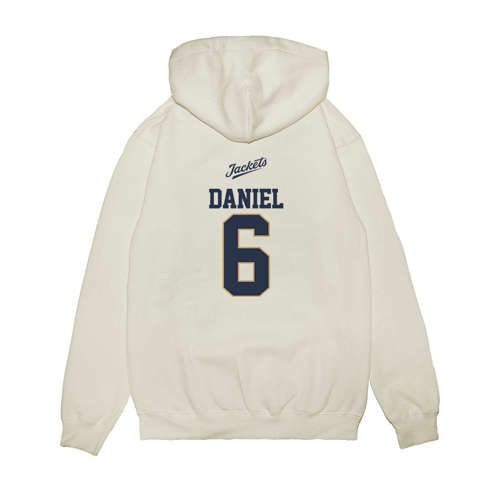 Georgia Tech - NCAA Baseball : Caleb Daniel - USA Premium Hooded Sweatshirt-1
