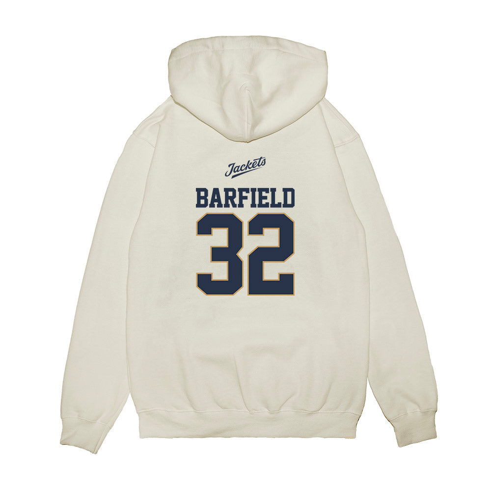 Georgia Tech - NCAA Baseball : Brett Barfield - USA Premium Hooded Sweatshirt-1