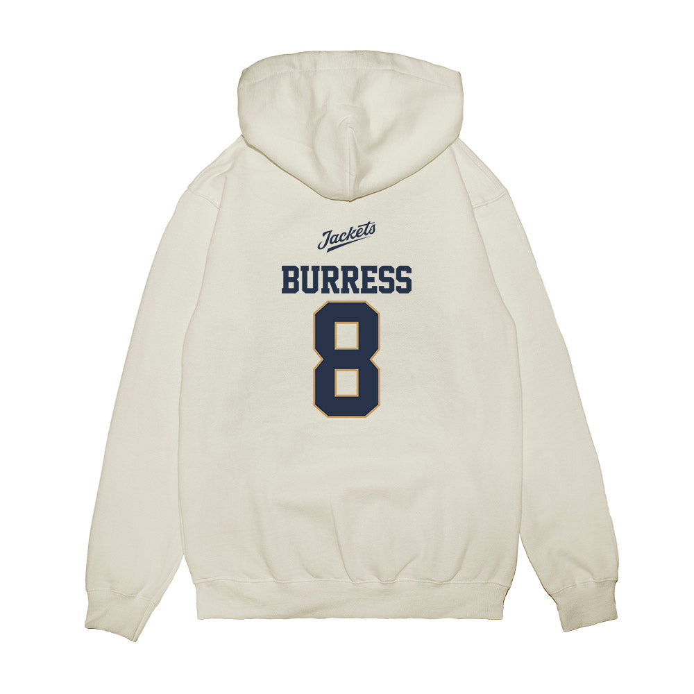 Georgia Tech - NCAA Baseball : Drew Burress - USA Premium Hooded Sweatshirt-1