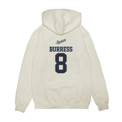 Georgia Tech - NCAA Baseball : Drew Burress - USA Premium Hooded Sweatshirt-1