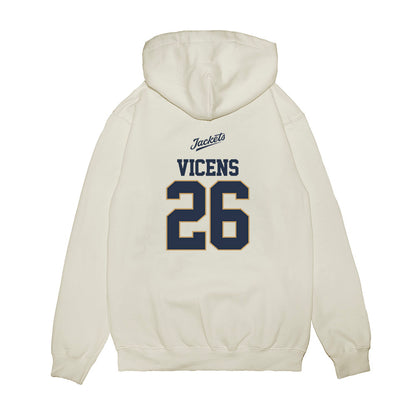 Georgia Tech - NCAA Baseball : Jamie Vicens - USA Premium Hooded Sweatshirt-1
