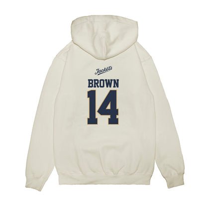 Georgia Tech - NCAA Baseball : Cade Brown - USA Premium Hooded Sweatshirt-1