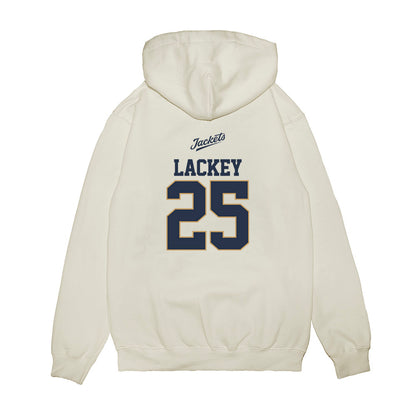 Georgia Tech - NCAA Baseball : Vahn Lackey - USA Premium Hooded Sweatshirt-1