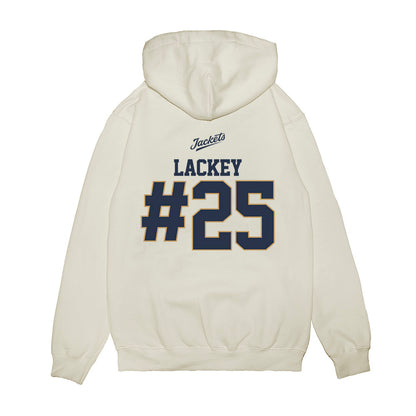 Georgia Tech - NCAA Baseball : Vahn Lackey - USA Premium Hooded Sweatshirt-1