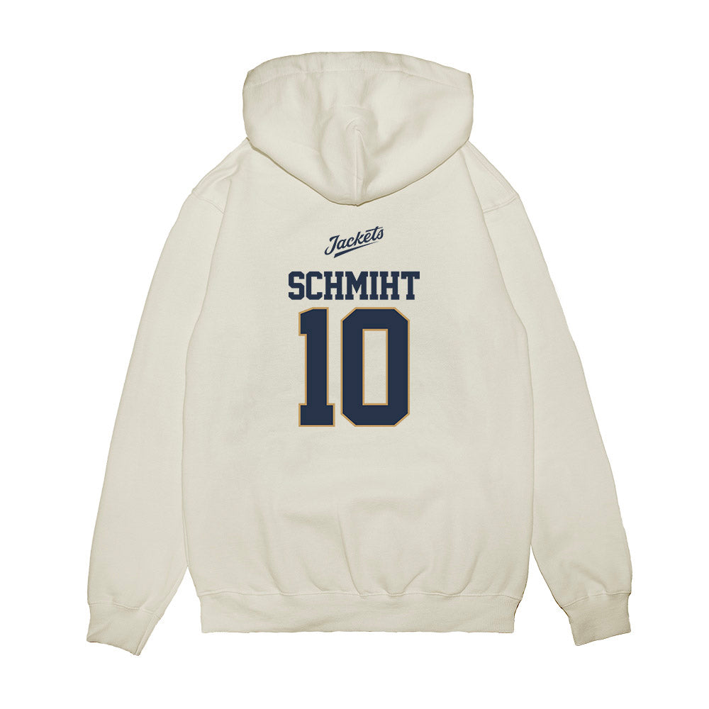 Georgia Tech - NCAA Baseball : Kent Schmiht - USA Premium Hooded Sweatshirt-1