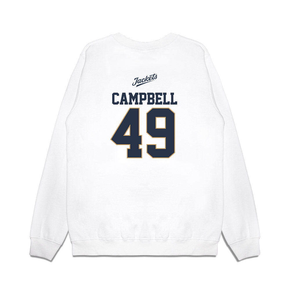 Georgia Tech - NCAA Baseball : Kayden Campbell - USA Premium Crewneck Sweatshirt-1