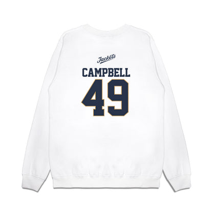 Georgia Tech - NCAA Baseball : Kayden Campbell - USA Premium Crewneck Sweatshirt-1