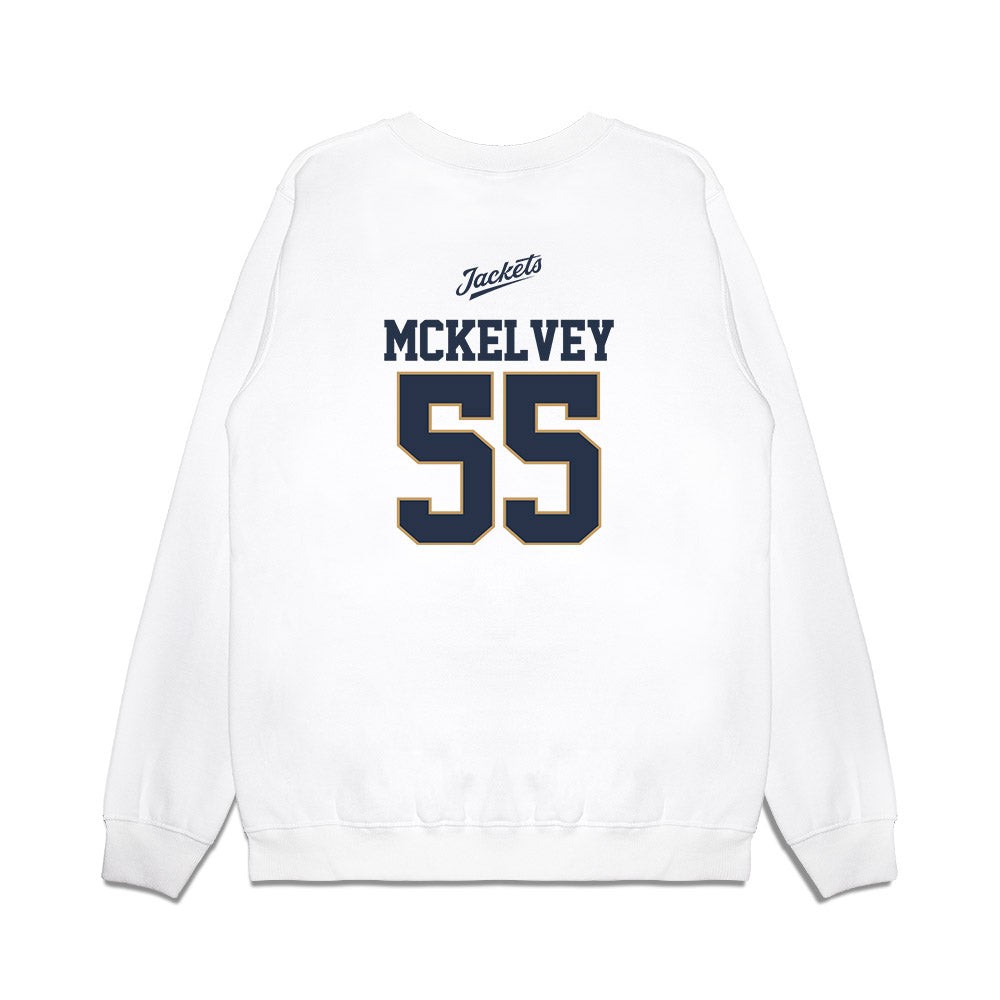 Georgia Tech - NCAA Baseball : Adam Mckelvey - USA Premium Crewneck Sweatshirt-1