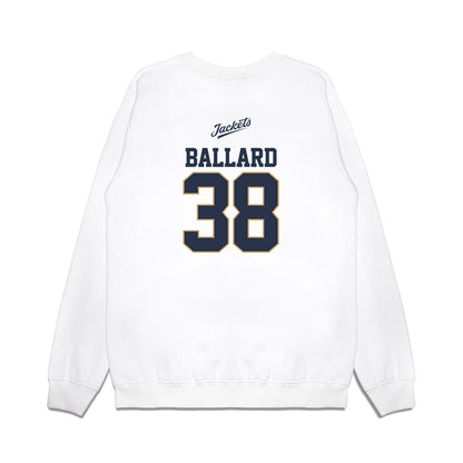 Georgia Tech - NCAA Baseball : Carson Ballard - USA Premium Crewneck Sweatshirt-1