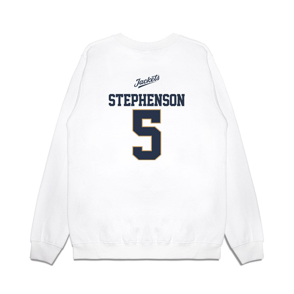 Georgia Tech - NCAA Baseball : Dominic Stephenson - USA Premium Crewneck Sweatshirt-1