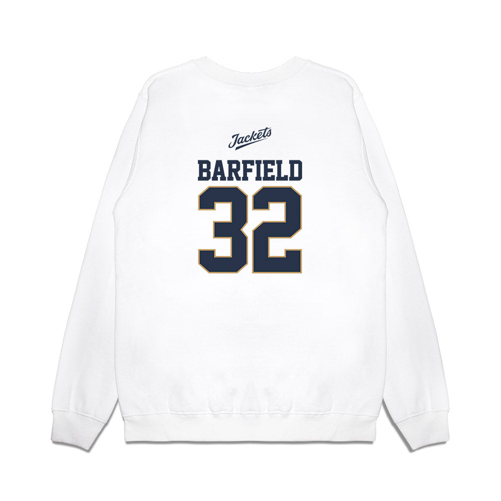 Georgia Tech - NCAA Baseball : Brett Barfield - USA Premium Crewneck Sweatshirt-1