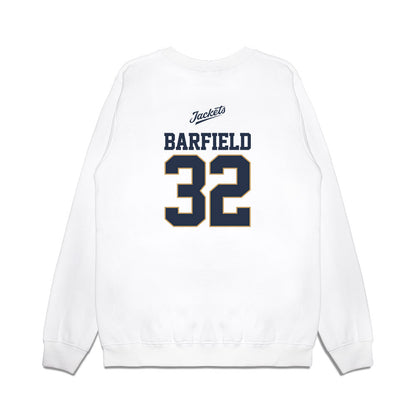 Georgia Tech - NCAA Baseball : Brett Barfield - USA Premium Crewneck Sweatshirt-1