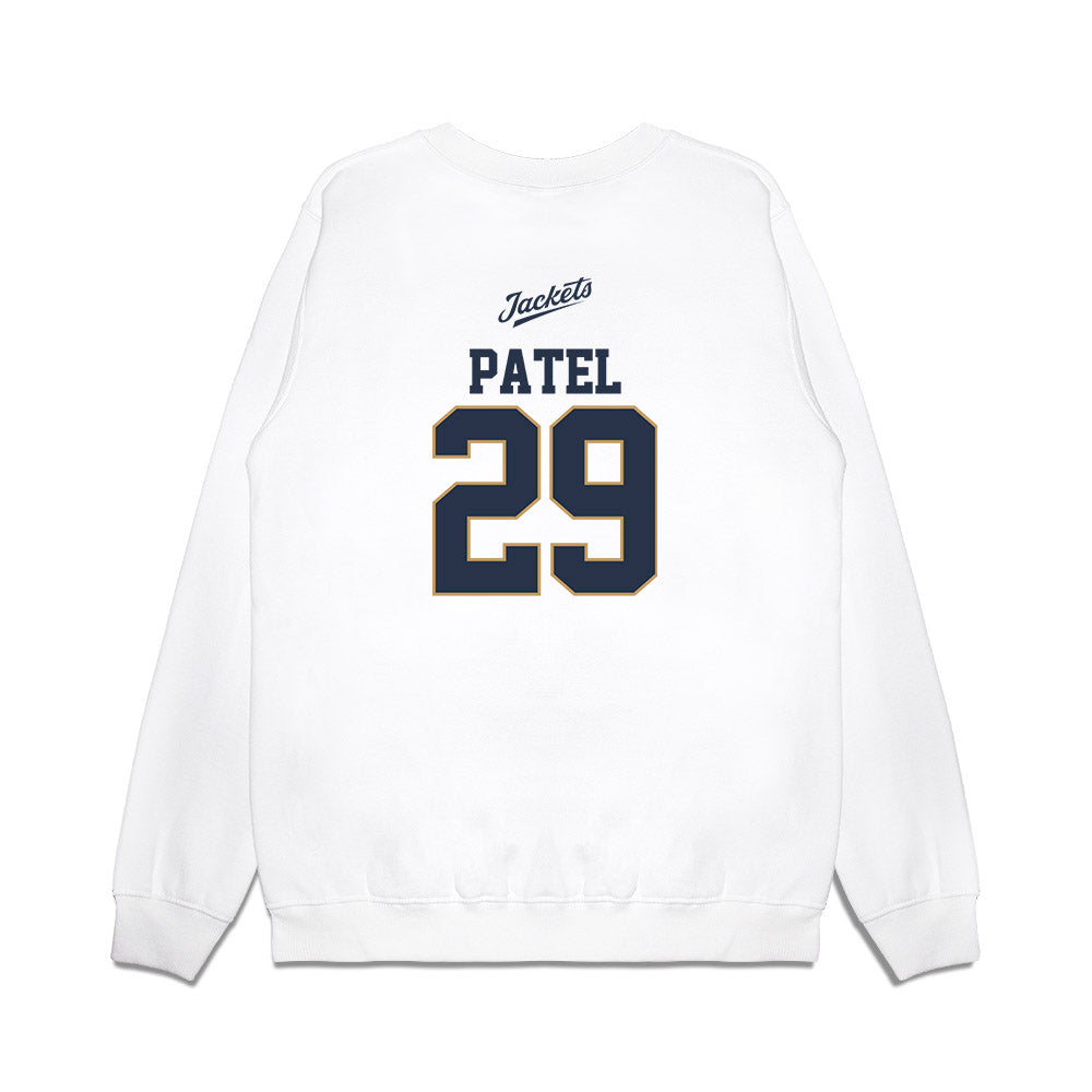 Georgia Tech - NCAA Baseball : Mason Patel - USA Premium Crewneck Sweatshirt-1