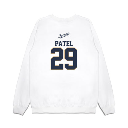 Georgia Tech - NCAA Baseball : Mason Patel - USA Premium Crewneck Sweatshirt-1